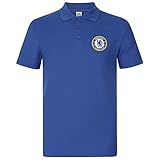 Chelsea FC Herren Fußball-Poloshirt mit Logo XXXL königsb