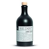 HEIMAT Dry Gin 43% (1x 0,5l) mit 18 mediterranen Botanicals wie Apfel, Salbei, Thymian, Lavendel, Ingwer - Exklusiver Gin aus der Heimat Destille - H