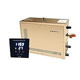 XKSO-QPTY Sauna 9kw Automatik Edelstahl Dampfgenerator Automatische Entkalkung Sauna Zimmer Dampfbadmaschine for Spa- Raum Digital Controller Tragbare Dampfsauna (Color : 7kw 220)