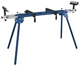 Scheppach Untergestell UMF2000 für Kappsägen / Kappzugsägen / Gehrungssägen | Höhe 845 mm | Seitenverlängerung 1,16 – 2,0 m | Traglast 250 kg | Auflagebreite 384
