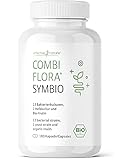 effective nature - Combi Flora SymBIO - 180 vegane Kapseln - Mit 4 Mrd. Darmbakterien und Bio-I