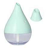 Dpofirs Tragbarer Mini-USB-Luftbefeuchter, Schreibtisch-Luftbefeuchter mit 250 Ml Wassertank für Reise-Auto-Heimbüro, Luftbefeuchtungsgerät, Automatischer Ab