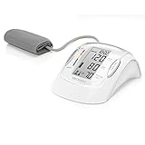 Medisana MTP Pro Oberarm-Blutdruckmessgerät ohne Kabel, Arrhythmie-Anzeige, WHO-Ampel-Farbskala, für präzise Blutdruckmessung und Pulsmessung mit Speicherfunk