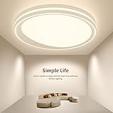 Badezimmer Lampe, Öuesen 24W 2100LM Deckenlampe Schlafzimmer Wasserdicht IP44 Badlamp LED Deckenleuchte für Flur Balkon Lagerraum Untergeschoss Küche Wohnzimmer Lampe 4000K Neutralweiß ø32.5