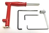 Roto Fenster Montage-Set Einstell-Werkzeug 4 Teilg Ziehgriff, Einstellwerkzeug C-100 4