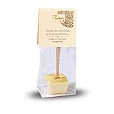 Esther Schokoladenstick weiße Schokolade | Heisse weiße Schokolade 1 St. | Trinkschokolade in Milch auflösbar | kleine Geschenkidee in der kalten Jahreszeit oder zu allen Anlässen wie Geburtstag, Muttertag oder W