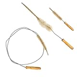 Reinigungsbürste aus Holz, Melkmaschinenbürste, tragbar, einfach zu bedienen, Reinigungsbürste für Kaffeemaschinen für Waschmaschinen-Spender, Schub