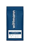 Wittmann Kaffeehausmischung, 1kg, ganze Bohne, traditionelle Trommelröstung, schokoladig & nussig, säurearm, ideal für Kaffee aus Siebträger & Vollautomaten oder als Filterk