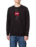 HUGO Herren Dongiri Sweatshirt, Black1, XL