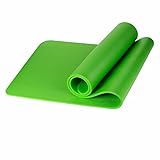 Joga Matten Yogamatte Rutschfest Sportmatte, Sportmatte Dicke Tpe Umweltfreundlich Geruchlos, Fintnissmatte for Yoga, Fitniss, Gymnastik, Training, Turnmatte Gymnastikmatte Dick ( Farbe : Grün )