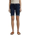 ESPRIT Damen 031EE1C303 Jeans-Shorts, 901/BLUE Dark WASH, 34