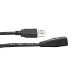 Daten Kabel 1,5-3 M USB 2.0, Typ A, Stecker/Buchse, Verlängerungs-Extender, Ladedatenkabel (1.5m schwarz)