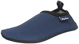 Playshoes Unisex-Kinder Badeslipper Aqua-Schuhe, Blau (Marine), 20/21 EU
