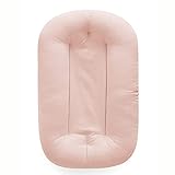 LZYLZF Familien-kleines Bett, Familienmitglied Im Freien, Tragbarer Kleines Bett, Ugetinisches Bionisches Bett, Hof Idyllischer Mittagspausebett, Kleines Rein Tragbares Kinderbett.(Color:Hell-Pink)