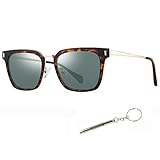 Bopika Polarisierte Sonnenbrille für Herren und Damen UV-Schutz Sonnenbrille Ideal für Outdoor-Aktivitäten Autofahren F