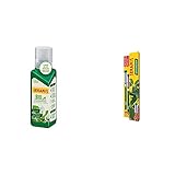 Seramis Bio-Vitalnahrung für Pflanzen und Kräuter, 200 ml – Pflanzendünger für biologischen Anbau & Gießanzeiger klein, 16 cm – 2er Set Pflanzen Gießmelder, in Grü