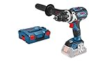 Bosch Professional 18V System Akku Bohrschrauber GSR 18V-110 C (max. Drehmoment: 110 Nm, max. Schrauben-Ø: 12 mm, ohne Akkus und Ladegerät, in L-BOXX 136)