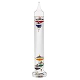 Out of the blue Glas-Galileothermometer, 28 x 8 x 7