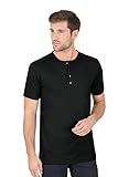 Trigema Herren 637204 T-Shirt, Schwarz (Schwarz 008), Medium (Herstellergröße: M)