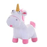 Minions Einhorn Plüsch Figur Despicable Me Unicorn weiß 25