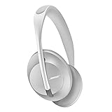 Bose Noise Cancelling Headphones 700 – kabellose Bluetooth-Kopfhörer im Over-Ear-Design mit integriertem Mikrofon für klar verständliche Telefonate und Alexa-Sprachsteuerung, Silb