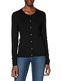 PIECES Damen Pcesera Ls Knit Cardigan Noos Strickjacken, Schwarz, M EU