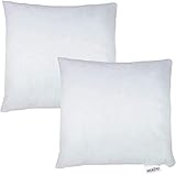 Merino-Betten 2er Set Kissen 50x50 | Kopfkissen | Sofakissen | Füllkissen mit Reißverschluss (weitere verfügar)