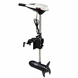 DiLiBee 65LBS E-Motor Außenborder Elektroaussenborder Bootsmotor Aussenborder Elektromotor 660W für Angelboot, Schlauchboot, Boot, B