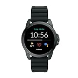 Fossil Herren Touchscreen Smartwatch 5E. Generation mit Lautsprecher, Herzfrequenz, NFC und Smartphone Benachrichtigung