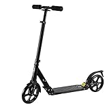 Hou Hexin Trade Stunt Scooter Stunt Scooter Erwachsene Verschiedene Designs Wählbar, Wertiger Stuntscooter Mit Alu-Felge, 100 Mm PU Räder Stuntroller (Farbe : Schwarz)