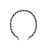 invisibobble Hairhalo Haarreif True Dark Sparkle, 1x verstellbarer Haarreifen Mädchen & Damen, weich, haarschonend und bequem, das Original designed im Herzen Mü