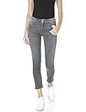 Replay Damen Faaby 99D Jeans, Grau (097 Dark Grey), 30 W / 32 L