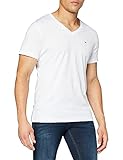 Tommy Jeans Herren Original Kurzarm T-Shirt Weiß (Classic White 100) Larg