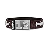 BRAYCE® American Football Armband mit Deiner Trikot Nummer 00-99 I Football Trikot für's Handgelenk personalisierbar & handg