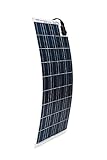 ACTIVESOL 36 Watt polykristallines Solarpanel, leichtes und halbflexibles Design, 341 x 775 mm, hocheffizientes Modul für Powerbanks, Licht und kleinen Lüfter, MADE in EU