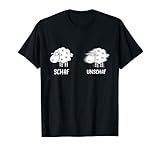 T-Shirt Schaf Unschaf - Wortwitz Spaß Sp