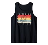Retro Fotografie - Fotograf fängt Licht ein Tank Top