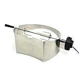 Morsø Rotisserie Medio – elektrischer Grill-Drehspieß aus rostfreiem Stahl, Grillspieß mit Motor für Gasgrill Forno Gas Medio, im cleanen Desig