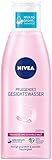 NIVEA Pflegendes Gesichtswasser für trockene und sensible Haut (200 ml), Gesichtspflege beruhigt die Haut, Gesichtstoner pflegt besonders zart mit Mandelö