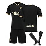 IFIKK Fußballtrikot Herren Kinder Fußball Trikot Fußball-Trainingstrikots Fußball Fan-Trikots Jungen Fußballuniform Basketball Fan-Trikots Kinder Fußball Trikots, Kurze Hose, Socken (A, M)