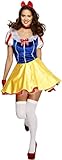 Fever 30195L Damen Märchen Kostüm, Kleid, Unterrock, Haarreifen und Halsband, Größe: L, 30195