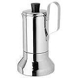 IKEA 703.602.25 Metallisk Espressokocher für Kochfeld E