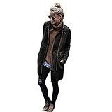 UMore Damen Jacke Parka Mantel warme Übergangsjacke gefüttert, Warme Damen Winter Jacke Winterjacke Steppjacke gefü