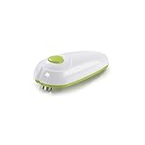 GOURMETmaxx Dosenöffner elektrisch Touch and Go, Elektrischer Dosenöffner zur Automatischen Dosenöffnung ohne Verletzungsgefahr, mit One Touch Schalter [Metall/ Kunststoff, limegreen]