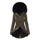 Zshosam Sweatshirt Damen Sweatshirt Baumwolle Damen Sweatshirt Langarm Baumwolle Winterjacke Damen Sweatjacke Hoodie Langarm Pullover Kapuzenpulli Outwear Jacken Sweatshirt Kapuzenjacke Herb