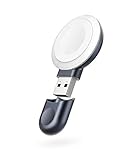 Anker Magnetisches Ladepad für iWatch mit USB-A Konnektor, Kleines kompaktes Design, MFi-zertifiziert, Kompatibel mit Apple Watch Serien 1 / 2 / 3 / 4 / 5 / 6