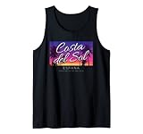 Costa del Sol Malaga Spanien Zitat Espana Tank Top