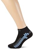 X-Socks Funktionssocken Bike Racing Lady, Black/Sky Blu, 37/38