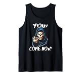 Sensenmann schwarzer Humor Schädel Horror Irony Sarcasm Fun Tank Top