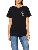 Replay Damen W3509 T-Shirt, Schwarz (098 Black), XS